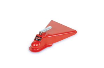 Image of Demco Ez Latch 2 5/16&quot; 21K Gvwr 50 deg Mount A Frame Coupler Weld On w/ Jack Hole And Metal Handle Primed, 15337-97