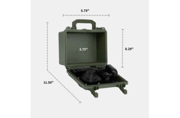 Image of Demerbox DB1 Speakers, Pesaro Green, DB1-1150-ODG