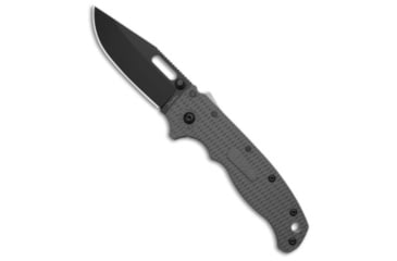 Image of Demko Knives Demko AD20.5 Shark-Lock Knife Textured Gray Grivory 3.2" DLC D2, Gray, D2, adult, BHQ-210324