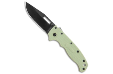 Image of Demko Knives Demko Knives AD20.5 Clip Point Shark-Lock Knife Exclusive Jade Grivory 3" DLC, Jade, AUS-10A, adult, BHQ-141463