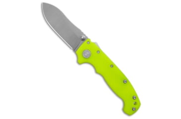 Image of Demko Knives Demko Knives AD20 Butcher Spey Point Shark-Lock Knife Dayglow G-10 3.75" TT, Green, CPM MagnaCut, adult, BHQ-235792