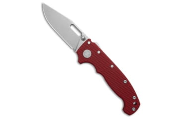 Image of Demko Knives Demko Knives AD20I Slim Clip Point Shark-Lock Knife Red G-10 3.6" Stonewash, Red, Nitro-X7, adult, BHQ-235770