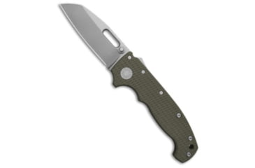 Image of Demko Knives Demko Knives MG AD20 Shark Foot Shark-Lock Knife OD Green G-10 3.4" Stonewash, OD Green, CPM 3V, adult, BHQ-218863