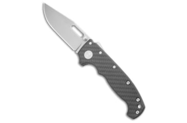 Image of Demko Knives Demko Knives MG AD20S Clip Point Shark-Lock Knife Carbon Fiber 3.75" Stonewash, Black, CPM 20CV, adult, BHQ-191929