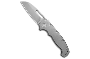 Image of Demko Knives Demko Knives MG AD20S Slicer Shark Foot Knife - Smooth Titanium, Gray, CPM M4, adult, BHQ-179612