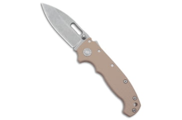 Image of Demko Knives Demko Knives MG AD20S Slicer Shark Knife -Tan G-10, Tan, CPM M4, adult, BHQ-178369