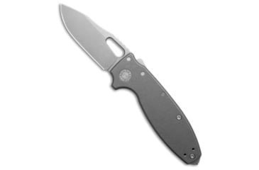 Image of Demko Knives Demko Knives Shark-A-Tac Spike Shark-Lock Knife Smooth Ti 3.5" SW, Gray, MagnaCut, adult, BHQ-235850