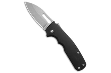 Image of Demko Knives Demko Shark Cub Slicer GFN Black Handle 2.75" Stonewash AUS-10A, Black, AUS-10A, adult, BHQ-209621