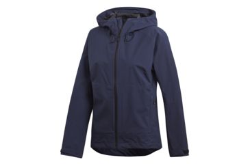 Image of Demo, Adidas Terrex Swift Rain Jacket - Women's, Legend Ink, Small, DT4176-S-420