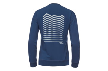 Image of Demo, Black Diamond Ridge Logo Crew Sweater - Womens, Ink Blue, Small, AP7300334014SML1