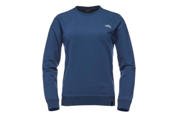 Image of Demo, Black Diamond Ridge Logo Crew Sweater - Womens, Ink Blue, Small, AP7300334014SML1