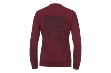 Image of Demo, Black Diamond W Ridge Logo Crew - Womens, Bordeaux, Small, AP7300336018SML1