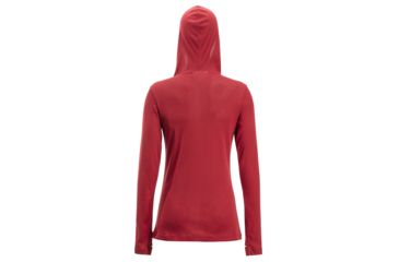 Image of Demo, ExOfficio BA Lumen Hoody - Women's, Bolero Red, Small, 2111-2833-Bolero Red-S