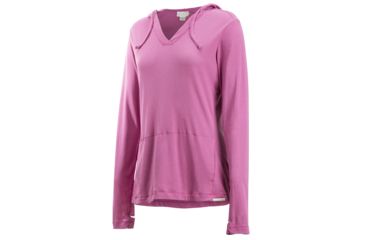 Image of Demo, ExOfficio BA Lumen Hoody - Women's, Rosebay, Small, 2111-2833-Rosebay-S