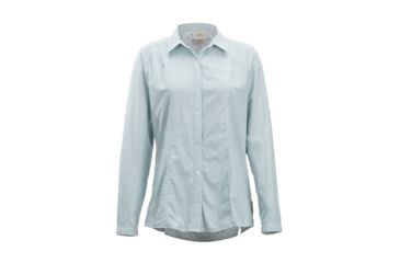 Image of Demo, ExOfficio BA Zeta Stripe Long Sleeve - Women's, Malachite, Small, 2101-3076-Malachite-S