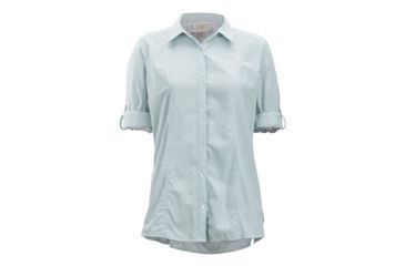 Image of Demo, ExOfficio BA Zeta Stripe Long Sleeve - Women's, Malachite, Small, 2101-3076-Malachite-S