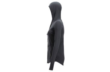 Image of Demo, ExOfficio BugsAway Lumen Full Zip Hoody - Women's, Carbon, M, 21113285-9703-M