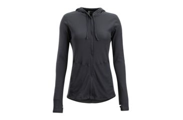 Image of Demo, ExOfficio BugsAway Lumen Full Zip Hoody - Women's, Carbon, M, 21113285-9703-M