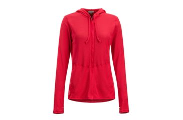 Image of Demo, ExOfficio BugsAway Lumen Full Zip Hoody - Women's, Lollipop, M, 21113285-3030-M