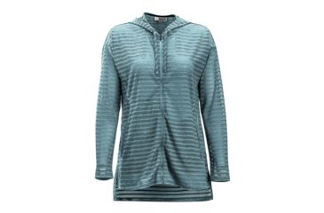 Image of Demo, ExOfficio BugsAway Modena Hoody - Women's, Algiers Blue, M, 21113080-5328-M