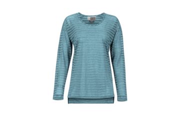 Image of Demo, ExOfficio BugsAway Modena Long Sleeve - Women's Tunic - Women's  - Women's, Algiers Blue, M, 21113078-5328-M