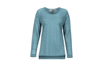 Image of Demo, ExOfficio BugsAway Modena Long Sleeve - Women's Tunic - Women's  - Women's, Algiers Blue, M, 21113078-5328-M