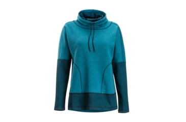 Image of Demo, ExOfficio Cevoli Pullover - Womens, Adriatic Heather, Small, 2011-3202-Adriatic Heather-S