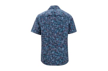 Image of Demo, ExOfficio Estacado Short Sleeve, Navy Fishline, M, 10023249-5618-M