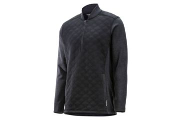 Image of DEMO, ExOfficio Harwood 1/4 Zip Long Sleeve - Mens, Medium, Black, 1011-3182-Black-M