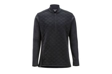 Image of DEMO, ExOfficio Harwood 1/4 Zip Long Sleeve - Mens, Medium, Black, 1011-3182-Black-M