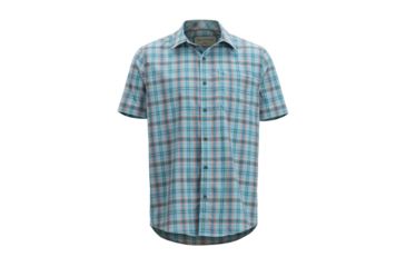 Image of Demo, ExOfficio Keats Short Sleeve, Air Blue, M, 10023264-5010-M