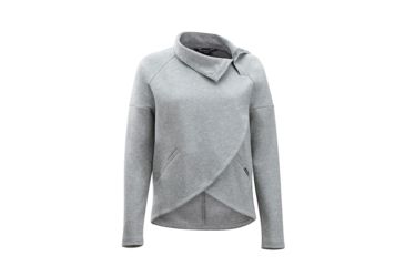 Image of Demo, ExOfficio Manzanita Pullover - Women's, Grey Heather, M, 20173301-9310-M