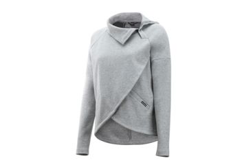 Image of Demo, ExOfficio Manzanita Pullover - Women's, Grey Heather, M, 20173301-9310-M