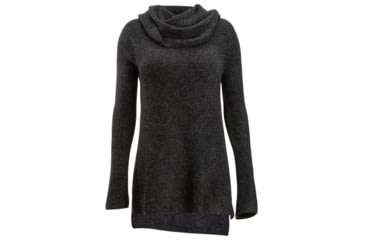 Image of Demo, ExOfficio Pontedera Cowl Neck - Womens, Charcoal Heather, Small, 2015-3234-Charcoal Heather-S