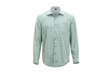 Image of Demo, ExOfficio Salida Check Long Sleeve - Men's, Bonsai, Medium, 1001-3142-Bonsai-M