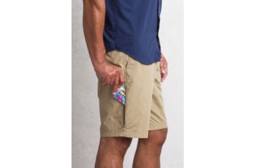 Image of Demo, ExOfficio Sol Cool Nomad 10 Inch Short, Lt Khaki, 32 Waist, 10302874-8020-32
