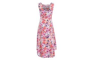 Image of Demo, ExOfficio Wanderlux Alessandria Dress - Women's, Spritzer Hawaiin Floral, M, 20613296-3012-M