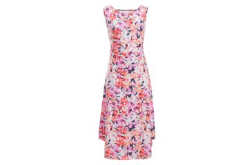 Image of Demo, ExOfficio Wanderlux Alessandria Dress - Women's, Spritzer Hawaiin Floral, M, 20613296-3012-M