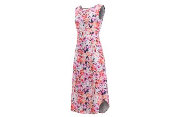 Image of Demo, ExOfficio Wanderlux Alessandria Dress - Women's, Spritzer Hawaiin Floral, M, 20613296-3012-M