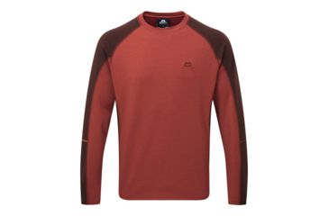Image of Demo, Mountain Equipment Committed Crew - Mens, Henna/Dk Choc, Large, ME-001536-HDC-L,