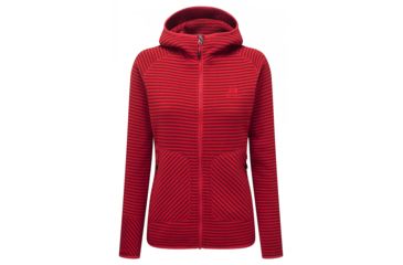 Image of Demo, Mountain Equipment Dark Days Hooded Jacket - Womens, Barbados Red, 12, ME-001825-01344-12-DEMO