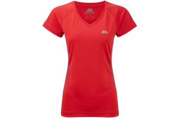 Image of Demo, Mountain Equipment Divinity Tee Shirt - Womens, Alpenglow, 12, ME-000448-01037-L-DEMO