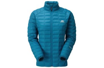 Image of Demo, Mountain Equipment Fraction Jacket - Womens, Lagoon Blue, 12, ME-002504-01214-12-DEMO