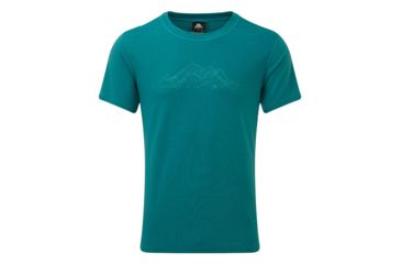 Image of Demo, Mountain Equipment Groundup Mountain Tee - Mens, Tasman Blue, Large, ME-004028-TSB-L,