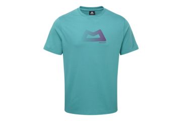 Image of Demo, Mountain Equipment Halftone Tee - Mens, Sea Breeze, Large, ME-003104-01411-L-DEMO