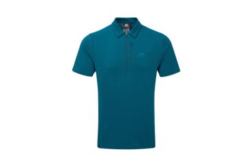 Image of Demo, Mountain Equipment Izoard SS Polo - Mens, Ink Blue, Large, ME-002943-01410-L-DEMO