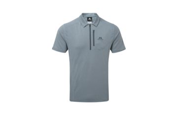 Image of Demo, Mountain Equipment Izoard SS Polo - Mens, Nimbus, Large, ME-002943-01405-L-DEMO