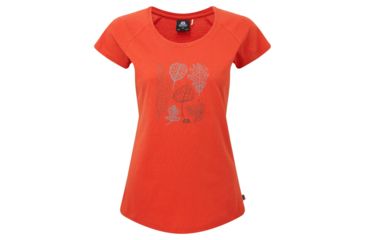 Image of Demo, Mountain Equipment Leaf Tee - Womens, Paprika, 12, ME-004065-Paprika-12,
