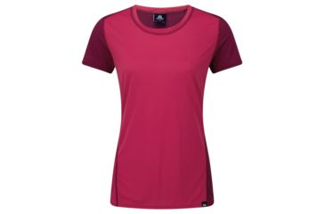 Image of Demo, Mountain Equipment Lumen Tee - Womens, Virtual Pink/Cranberry, 12, ME-003089-01436-12-DEMO