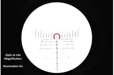 Image of Primary Arms SLx OPMOD Exclusive 5.56 NATO Rifle Scope, 4-14x44mm, 30mm Tube, First Focal Plane, ACSS HUD DMR Reticle, Black